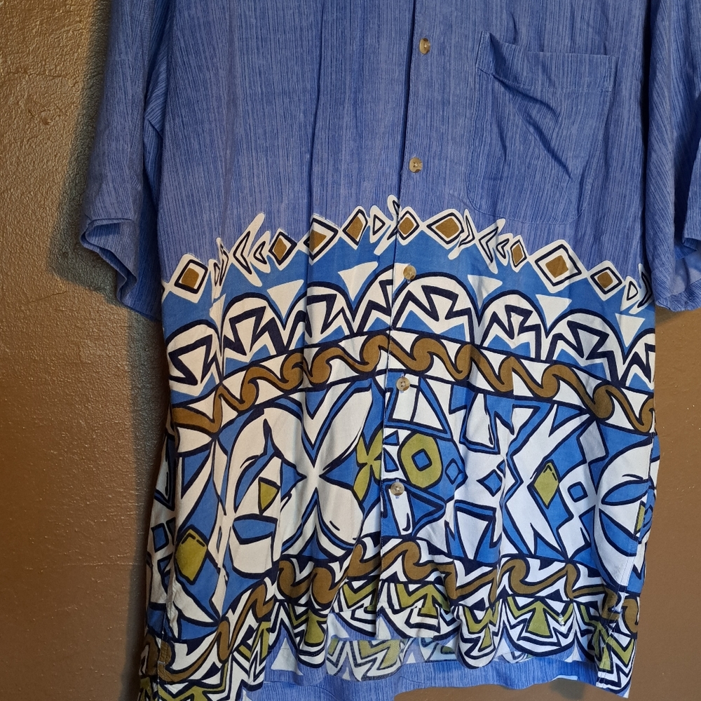 Large Button Front Shirt - Picture 2 of 4